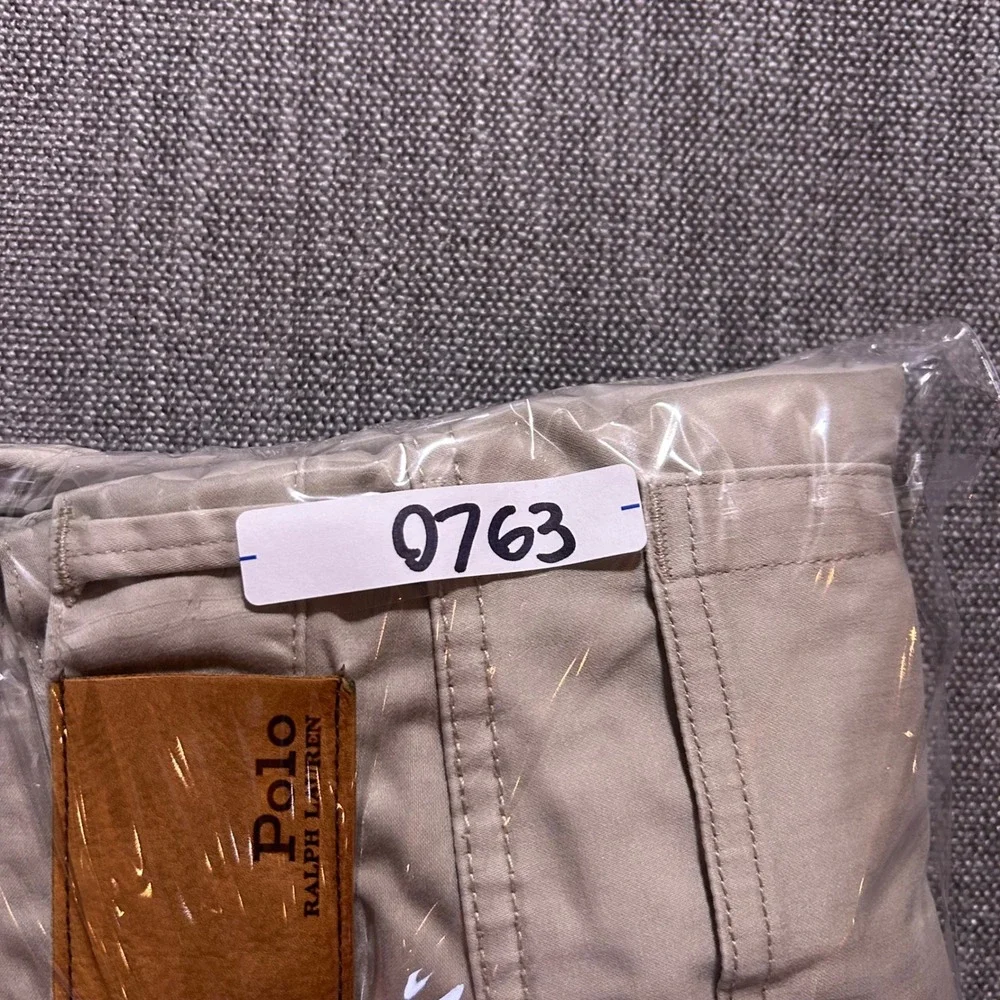 Polo Ralph Lauren Pants Mens 34x30 (Fits 35x30) Khaki Tan Straight Leg Chino